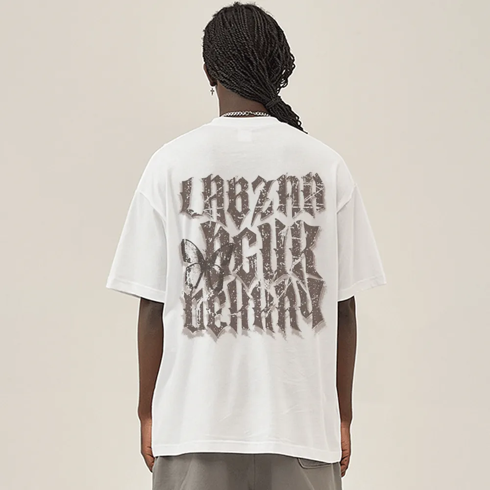High Street Butterfly Letter T-shirt