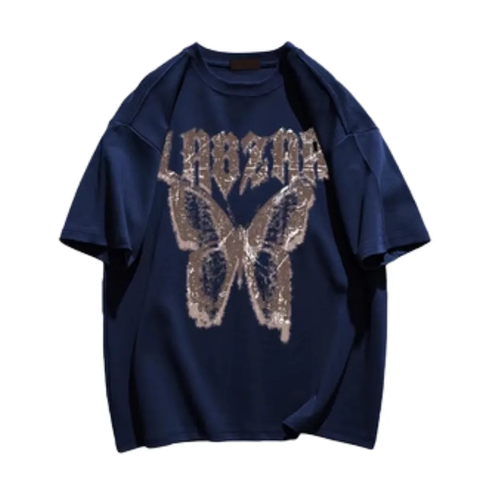 High Street Butterfly Letter T-shirt