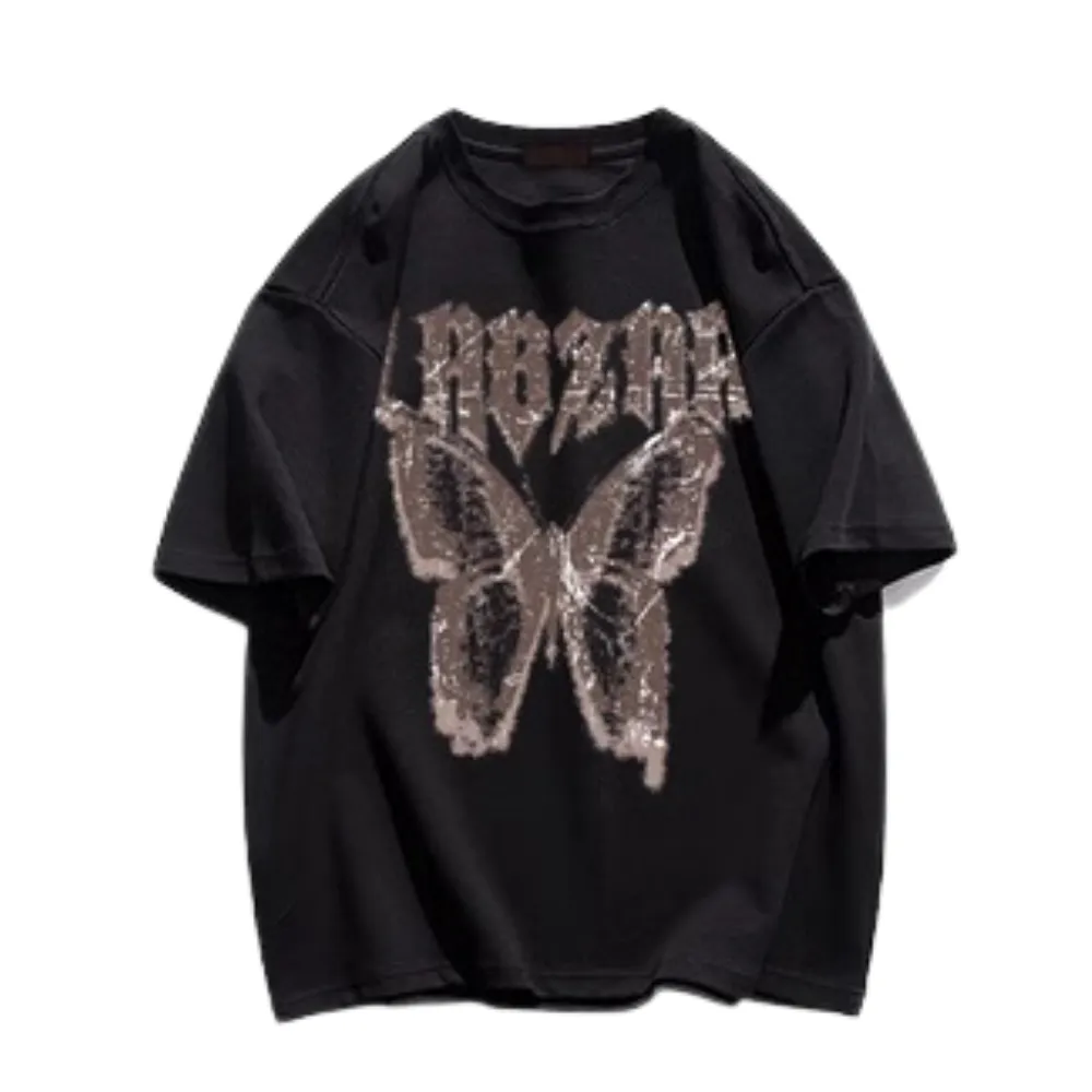 High Street Butterfly Letter T-shirt
