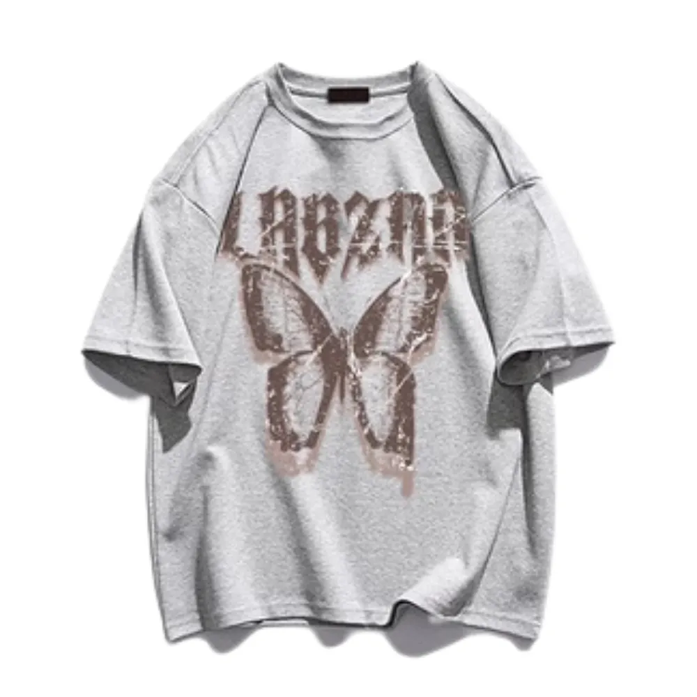 High Street Butterfly Letter T-shirt