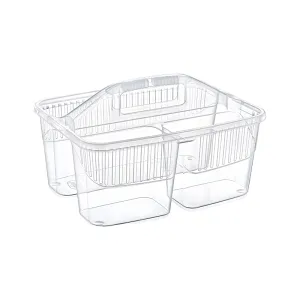 Hobby Life Classy Transparent Organizer Basket with Compartments 071401