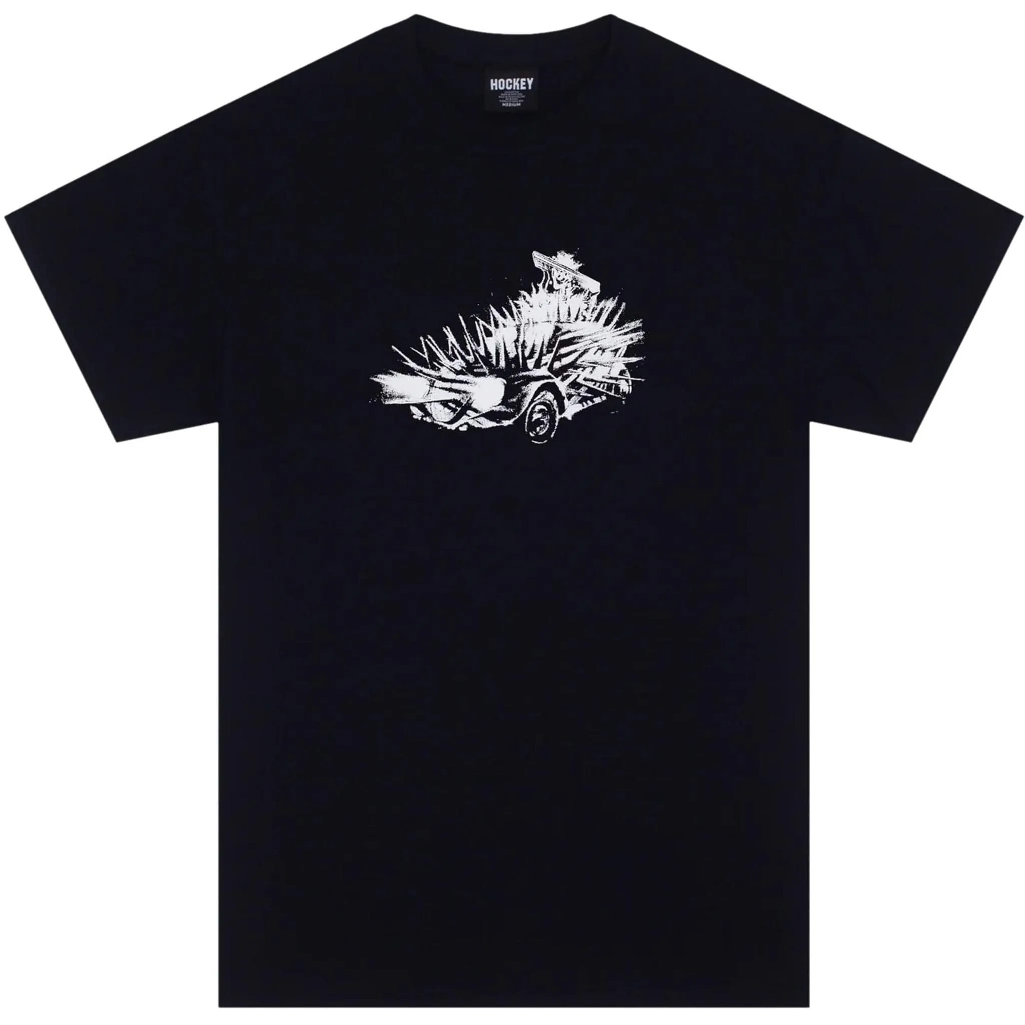 Hockey Spike Tee Black