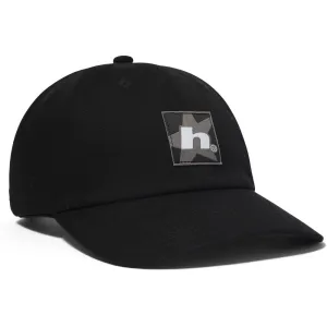 HUF Star Box Logo 6 Panel CV Hat Black