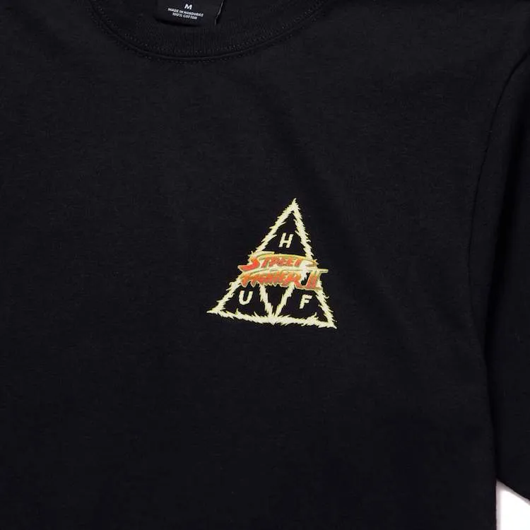 HUF X STREETFIGHTER Blanka Triple Triangle S/S T-Shirt Black