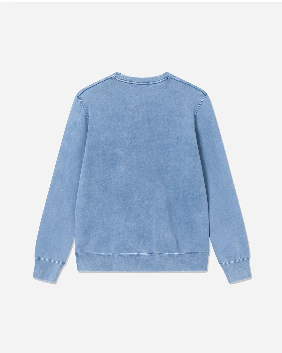 Hugh Embossed Sweatshirt - Dark Blue
