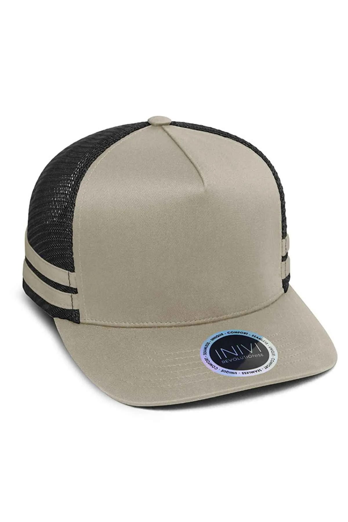 Inivi Striped Trucker Cap