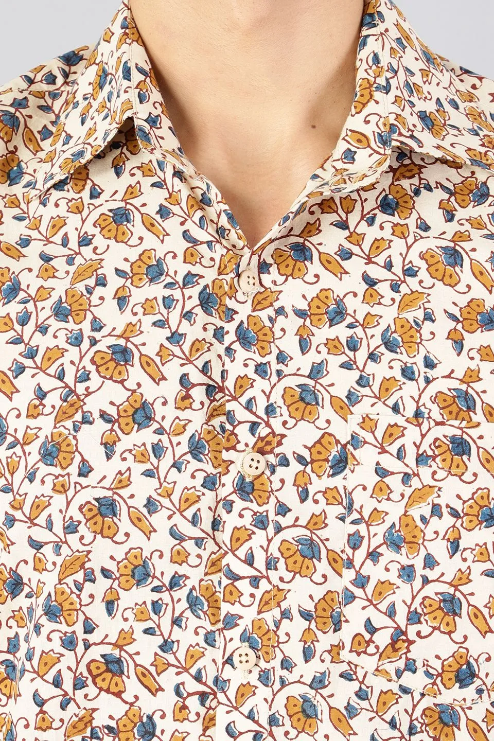 Jaipur 100% Cotton Multicolored Shirt