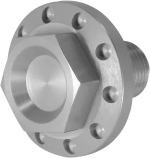 Joker Machine 10-011S Steering Stem Bolt - Clear Anodized