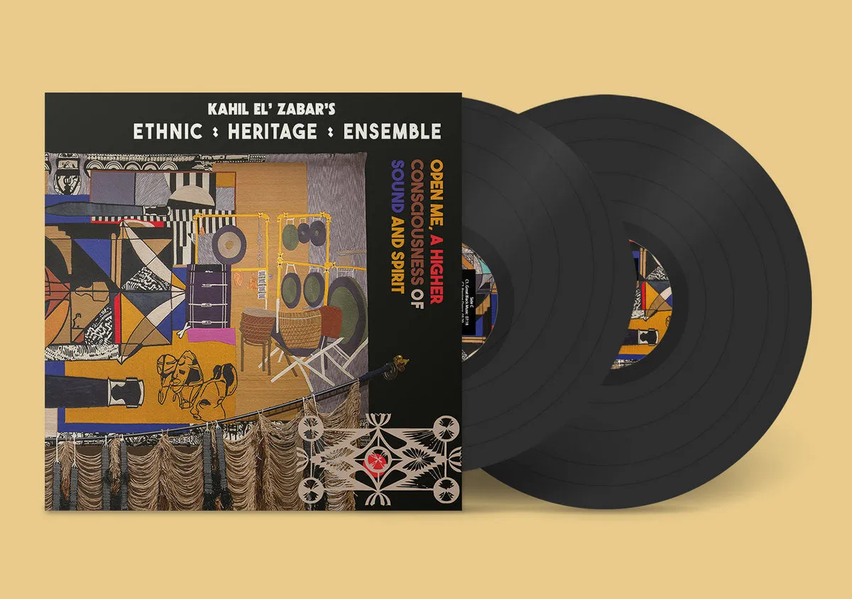 Kahil El’Zabar's Ethnic Heritage Ensemble – Open Me, A Higher Consciousness of Sound and Spirit [DELUXE EDITION 2xLP IMPORT] - New LP