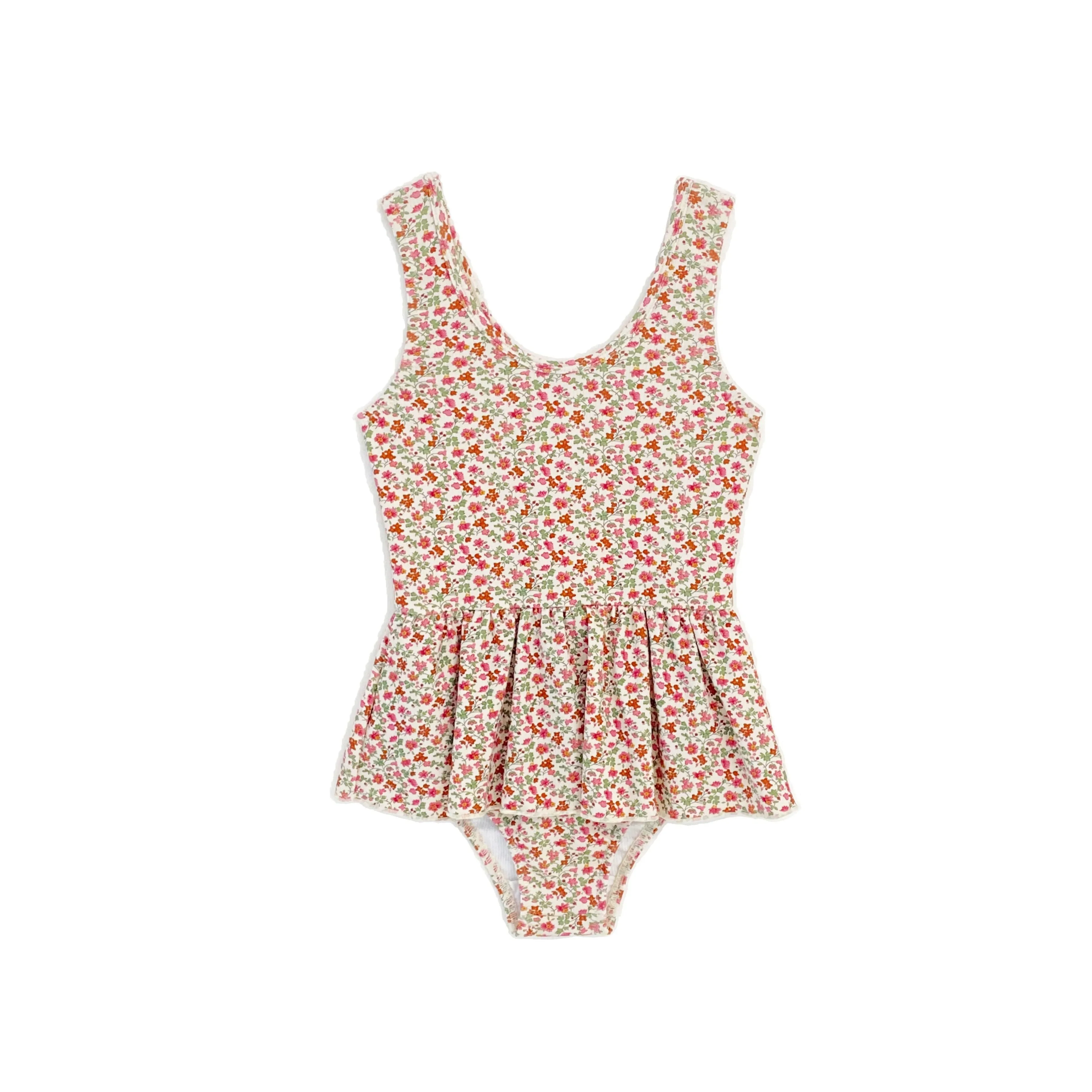 KALINDA BATHING SUIT - WHITE MEADOW