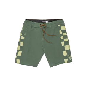 Keyhole Fire Check Boardshort - Cil