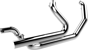 Khrome Werks 200670 2-Into-2 Crossover Headers with Heat Shields - Chrome