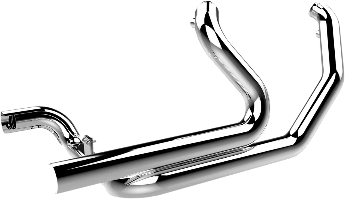 Khrome Werks 200670 2-Into-2 Crossover Headers with Heat Shields - Chrome