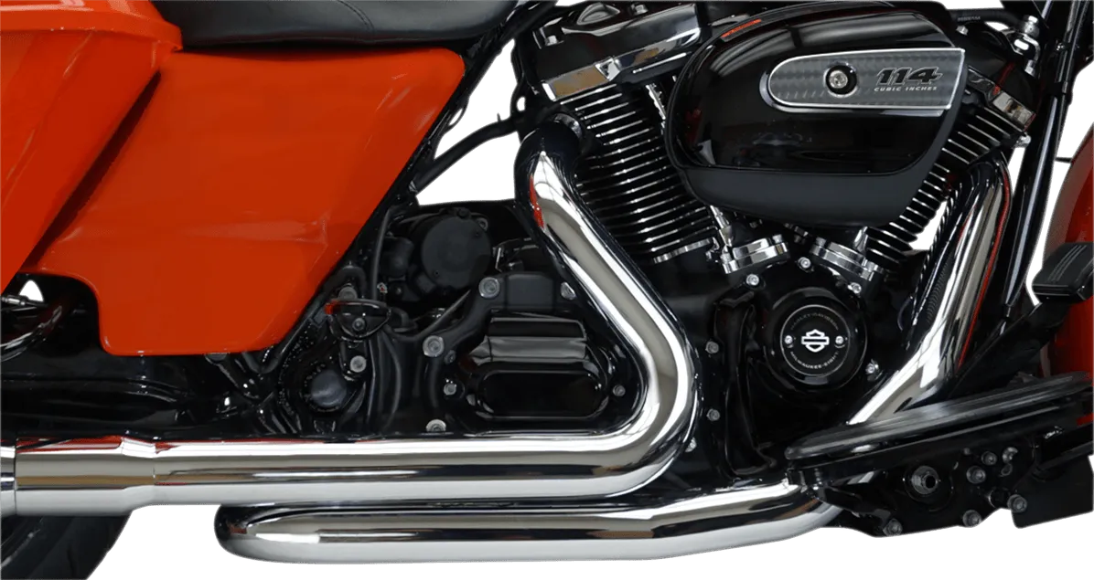 Khrome Werks 200920 Crossover Headers 2-Into-2 with Heat Shields - Black