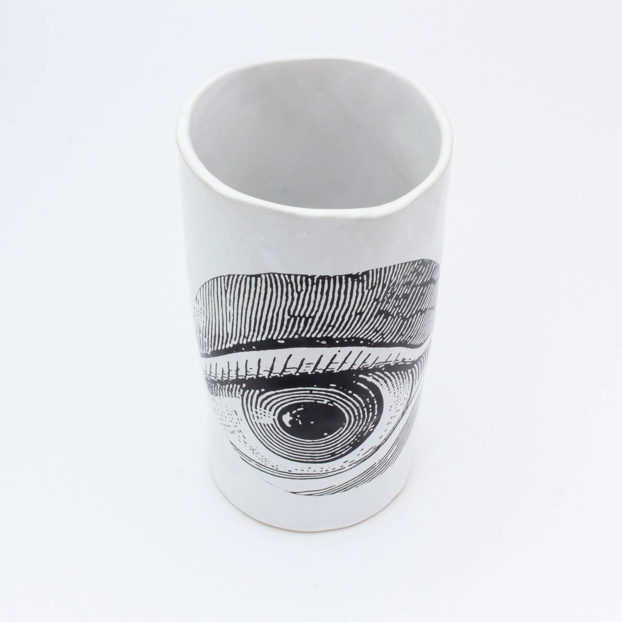 Kuhn Keramik Large Eye Cylinder Vessel
