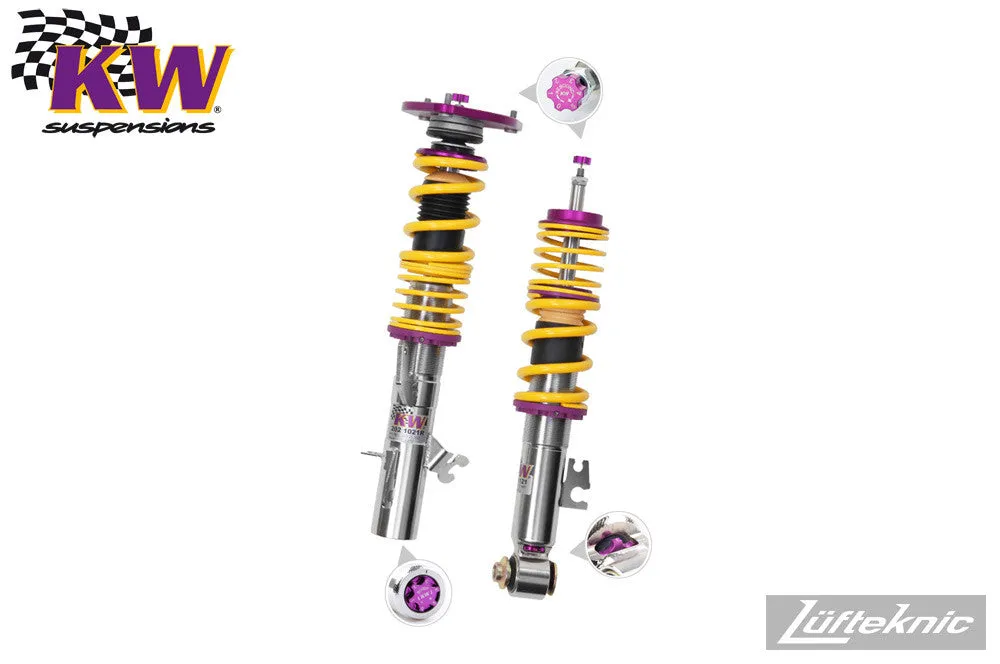 KW Clubsport coilover suspension w/ top mounts - Porsche 911 C2 type 993, 1995-1998