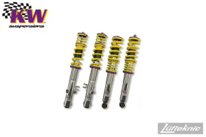 KW Clubsport coilover suspension w/ top mounts - Porsche 911 C2 type 993, 1995-1998