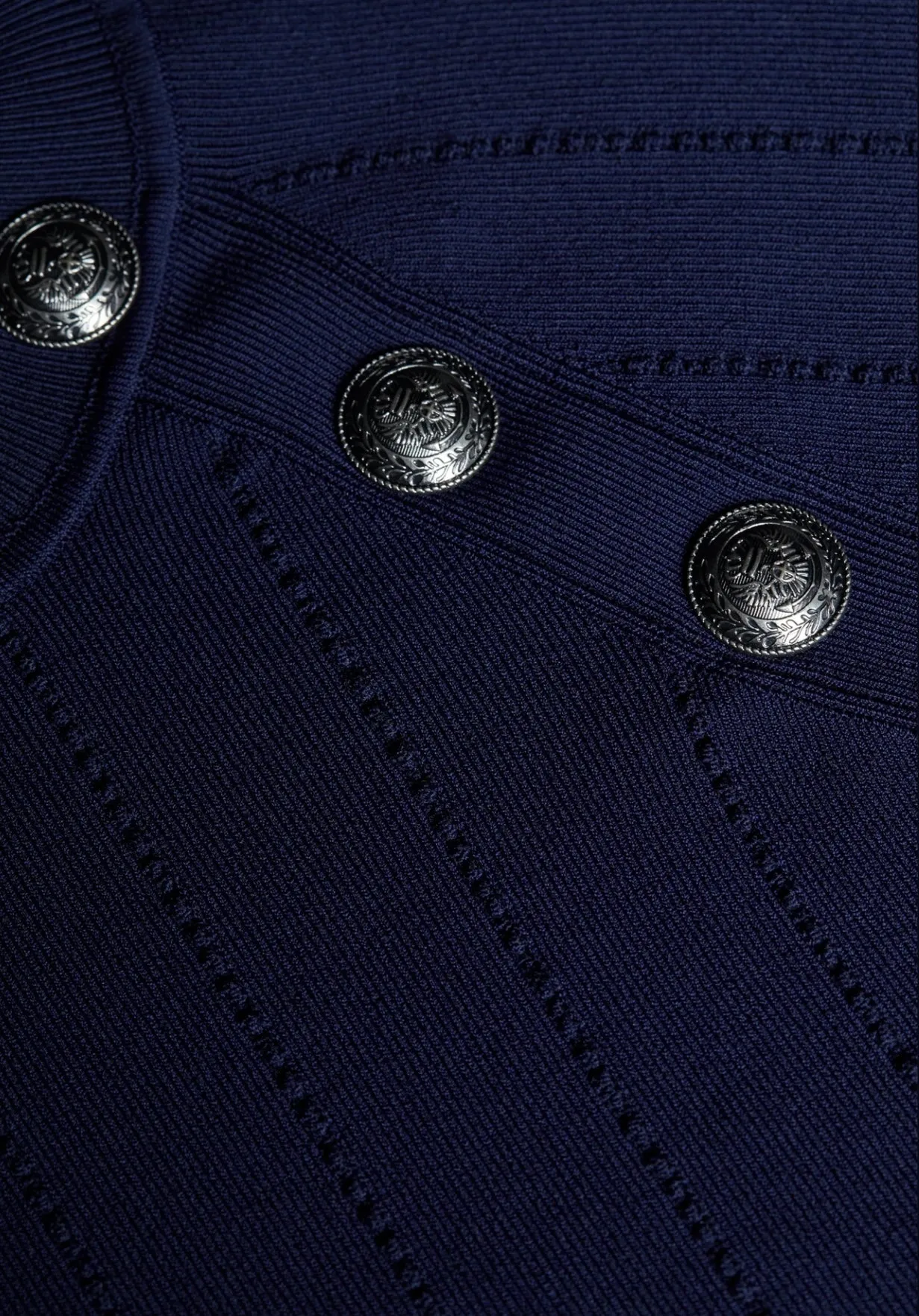 L’AGENCE - Gretchen Pullover - Midnight/Nickle