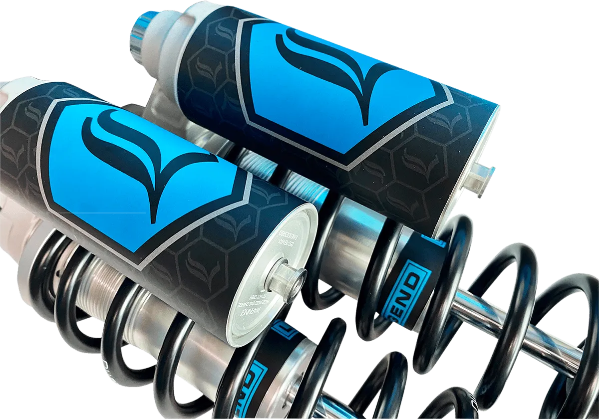 Legends 1310-1941 Revo-Arc Piggyback Dyna Heavy Duty Coil Suspension - 14in. L - Clear