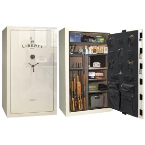 Liberty Colonial 50 Gun Safe CO50 White Promo