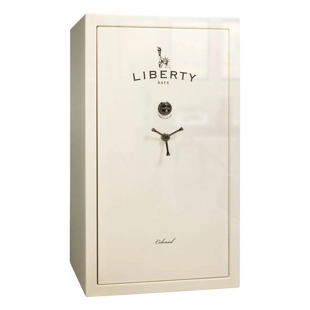 Liberty Colonial 50 Gun Safe CO50 White Promo