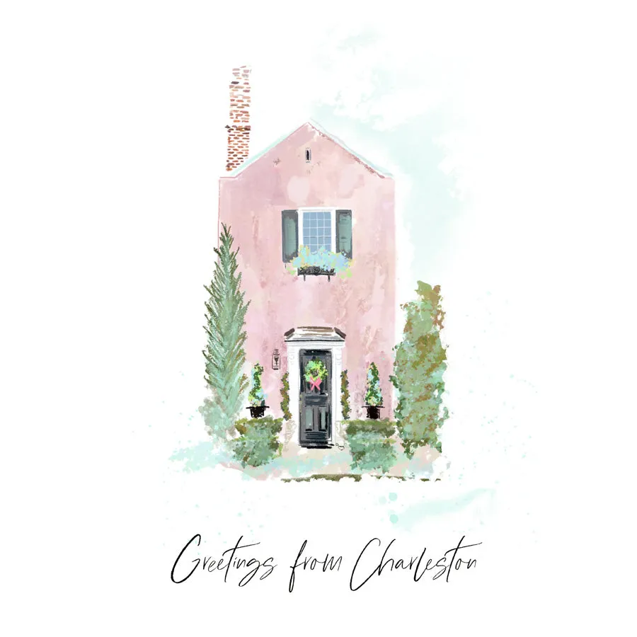 LITTLE PINK HOUSE - Note Card