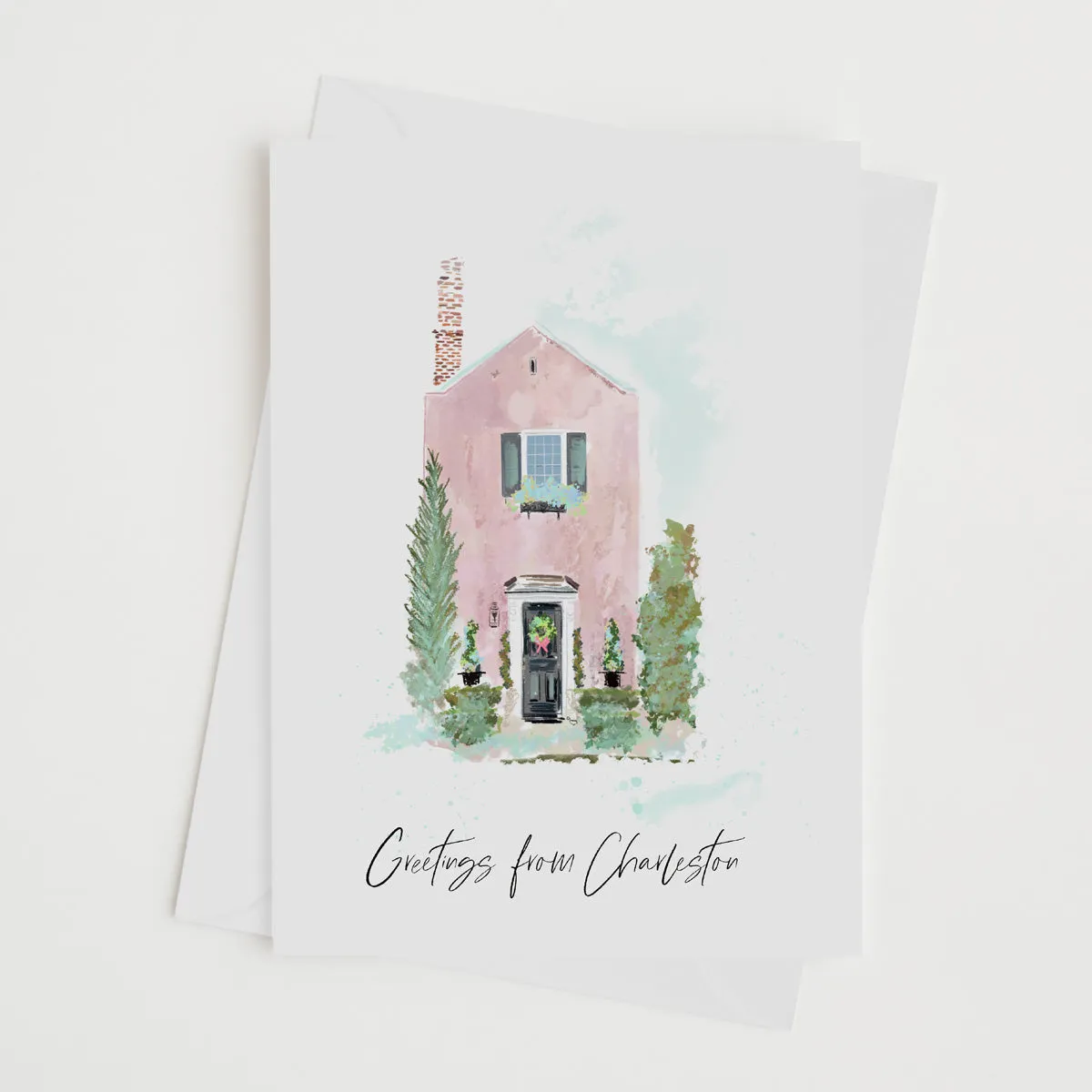 LITTLE PINK HOUSE - Note Card