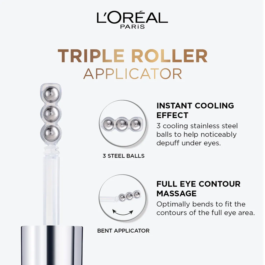 L'Oreal Paris Hyaluron Expert Eye Serum with 2.5% Hyaluronic Acid & Caffeine