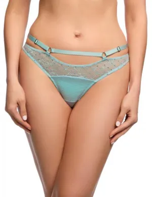 Madame X G-String - Powder Blue -