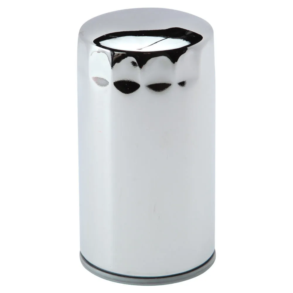 Magnetic Oil Filter 91-98 Dyna OEM 63813-90 - Chrome