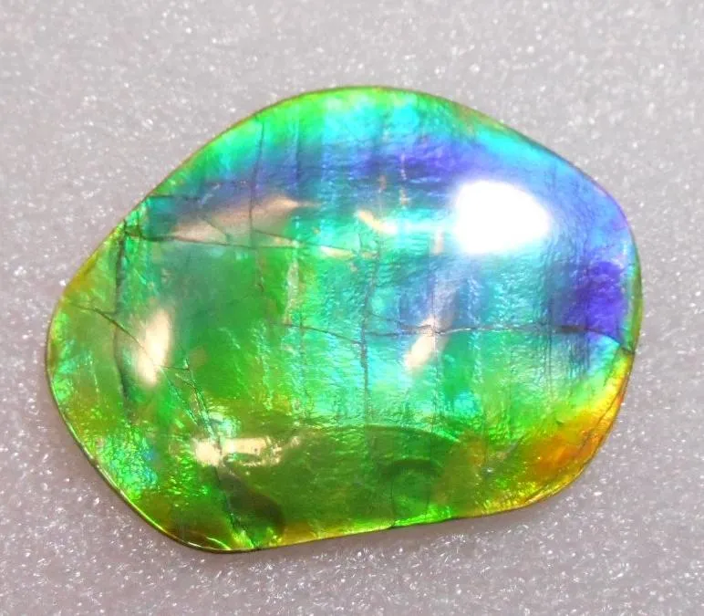 Make An Offer! 交渉あり☆Double-Sided Imperial Rare PINK with Gorgeous Colors COLLECTOR STONE  46 x 36 mm　Natural Ammolite - Feng Shui CS-106 ダブル 両面 ナチュラル　コレクション　ディスプレイピース