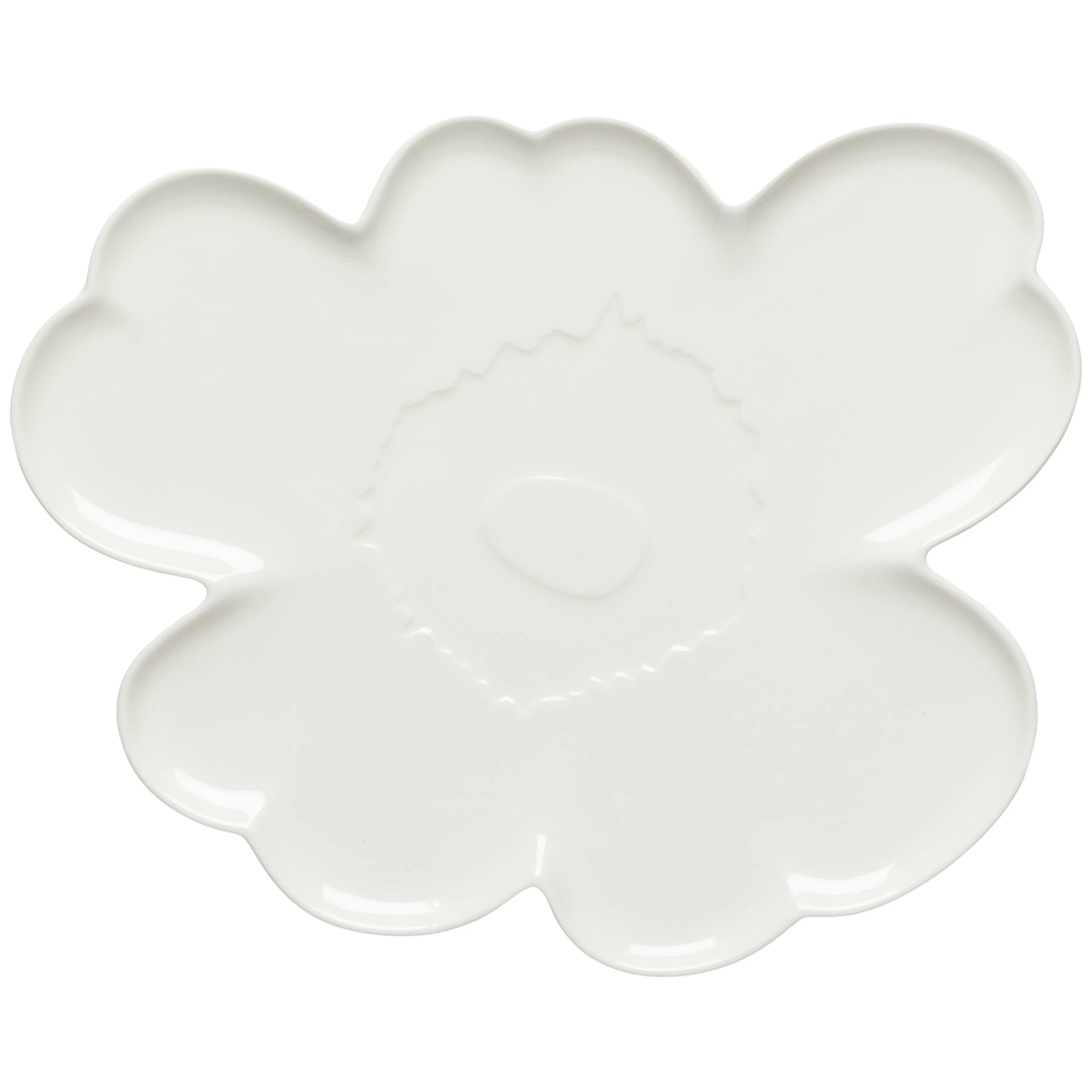 Marimekko Unikko Shaped Serving Plate
