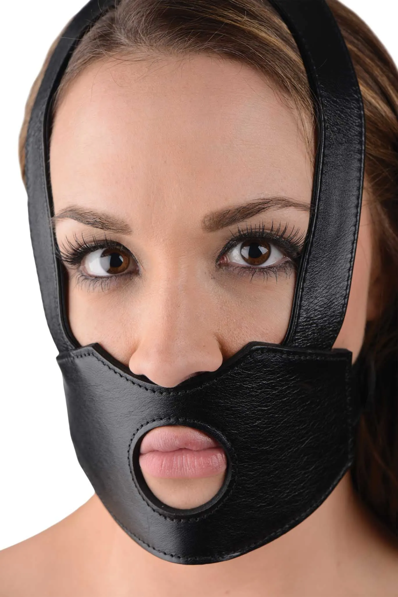 Master Series Face Fuk II Dildo Face Harness - Black