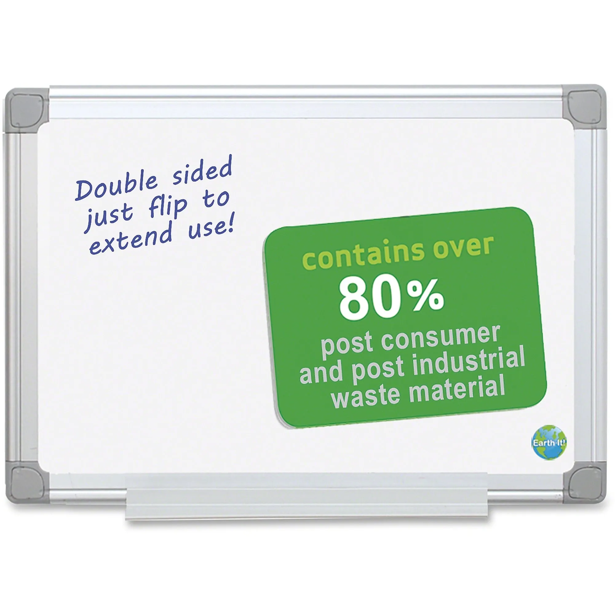 MasterVision EasyClean Dry-erase Board