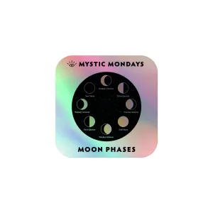 Moon Phase Holo Sticker