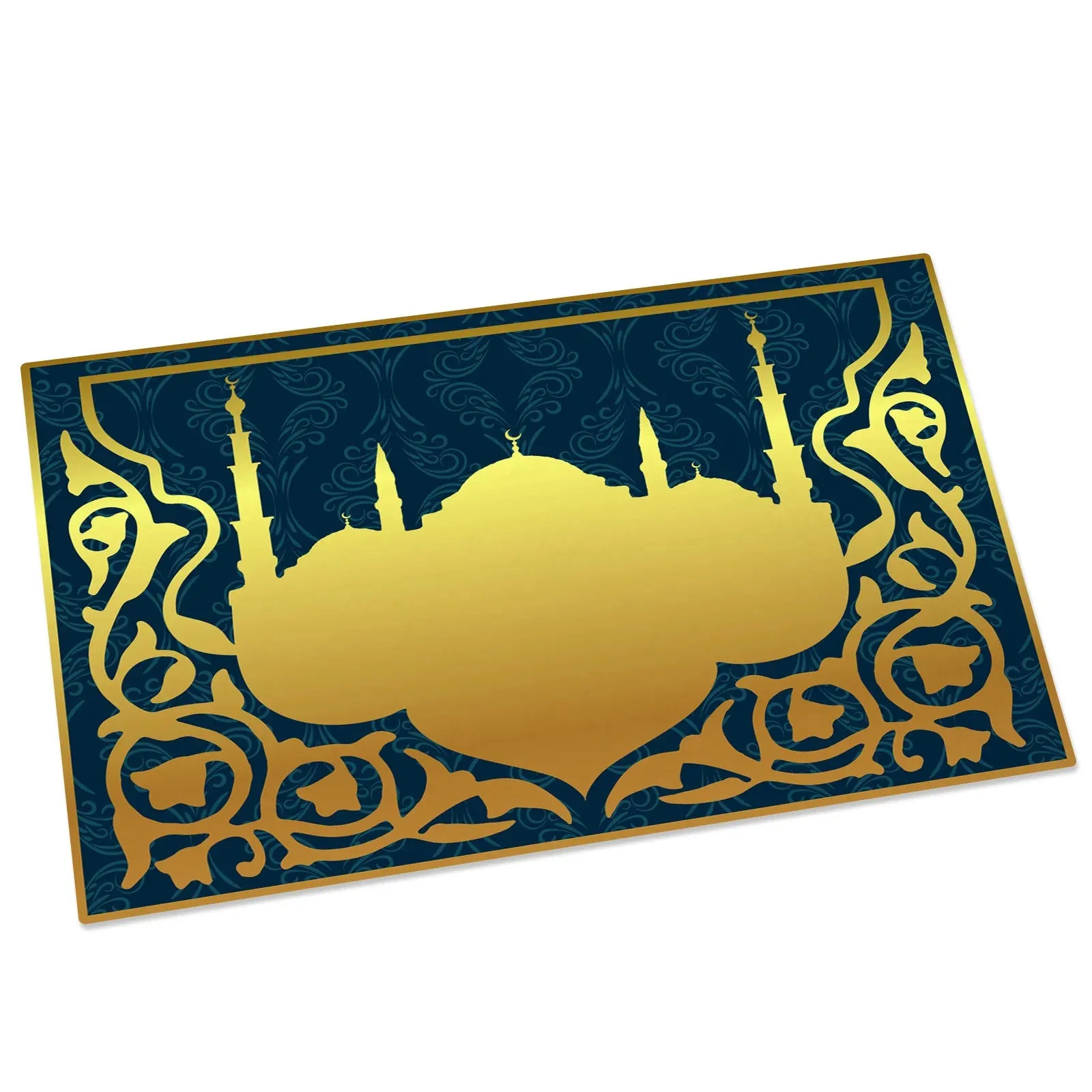 Muslim Floor Rug Home Decor Kitchen Living Room Pad Non Slip Office Carpet Islamic