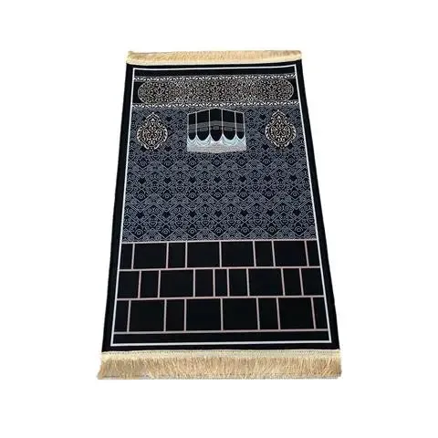 Muslim Prayer Mat Chapel Blanket Islam Carpet Church Decor Eid Decoration Home 3D Religious Gift