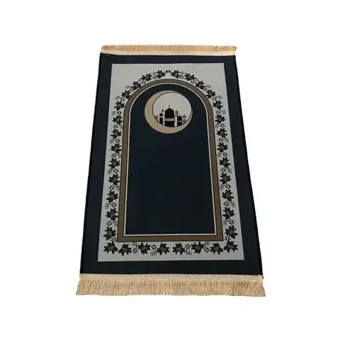Muslim Prayer Mat Chapel Blanket Islam Carpet Church Decor Eid Decoration Home 3D Religious Gift