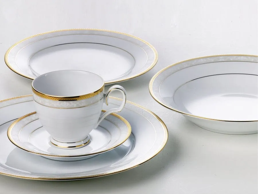 Noritake Hampshire Gold Salad Bowl 22cm HAMPG049