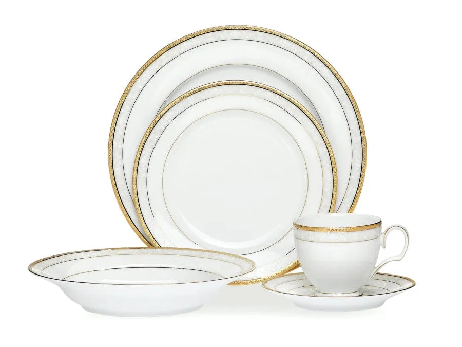 Noritake Hampshire Gold Salad Bowl 22cm HAMPG049