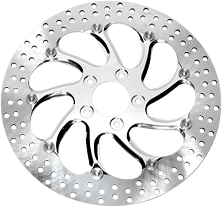 Performance Machine 01331522TORRSCH Torque 11.5in. Two-Piece Brake Rotor - Chrome