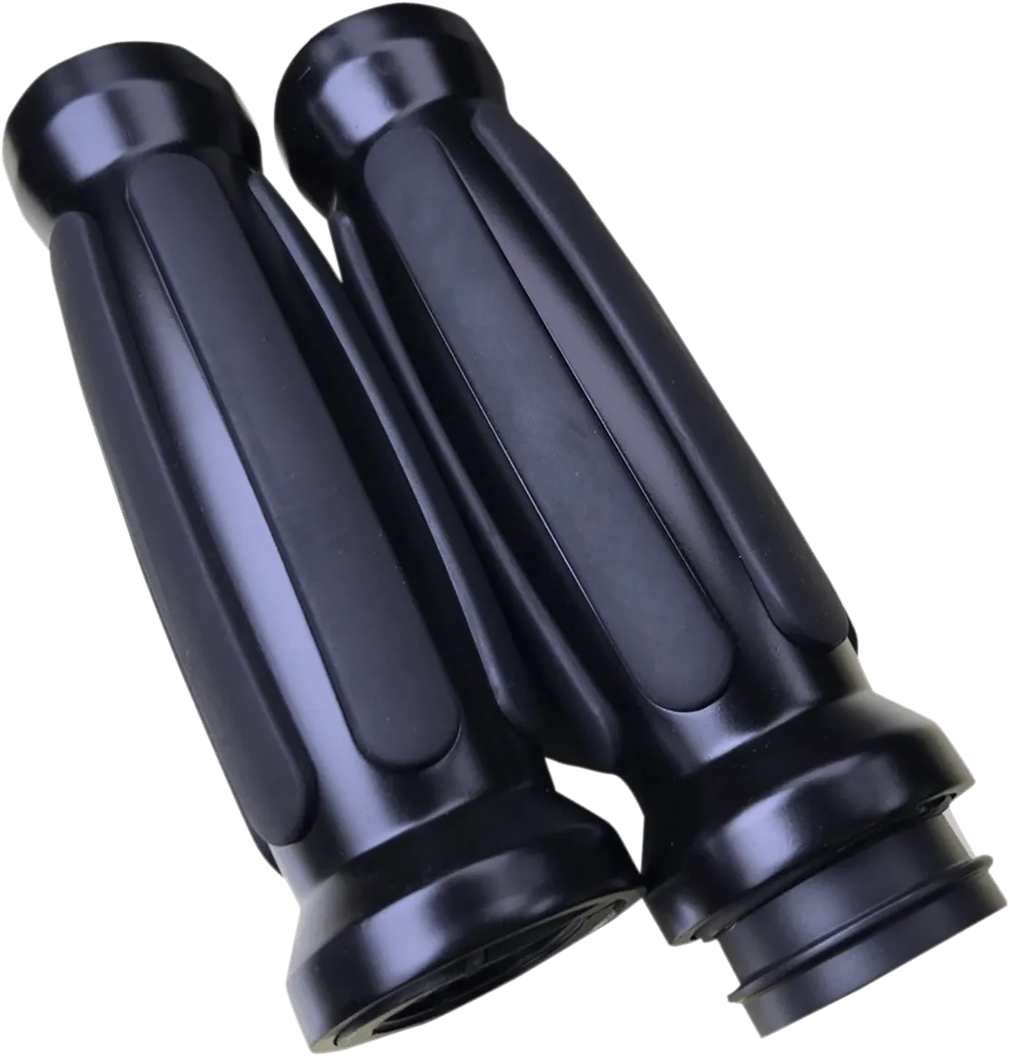 Pro-One Performance 490001B Custom Handlebar Grips - Straight Rubber