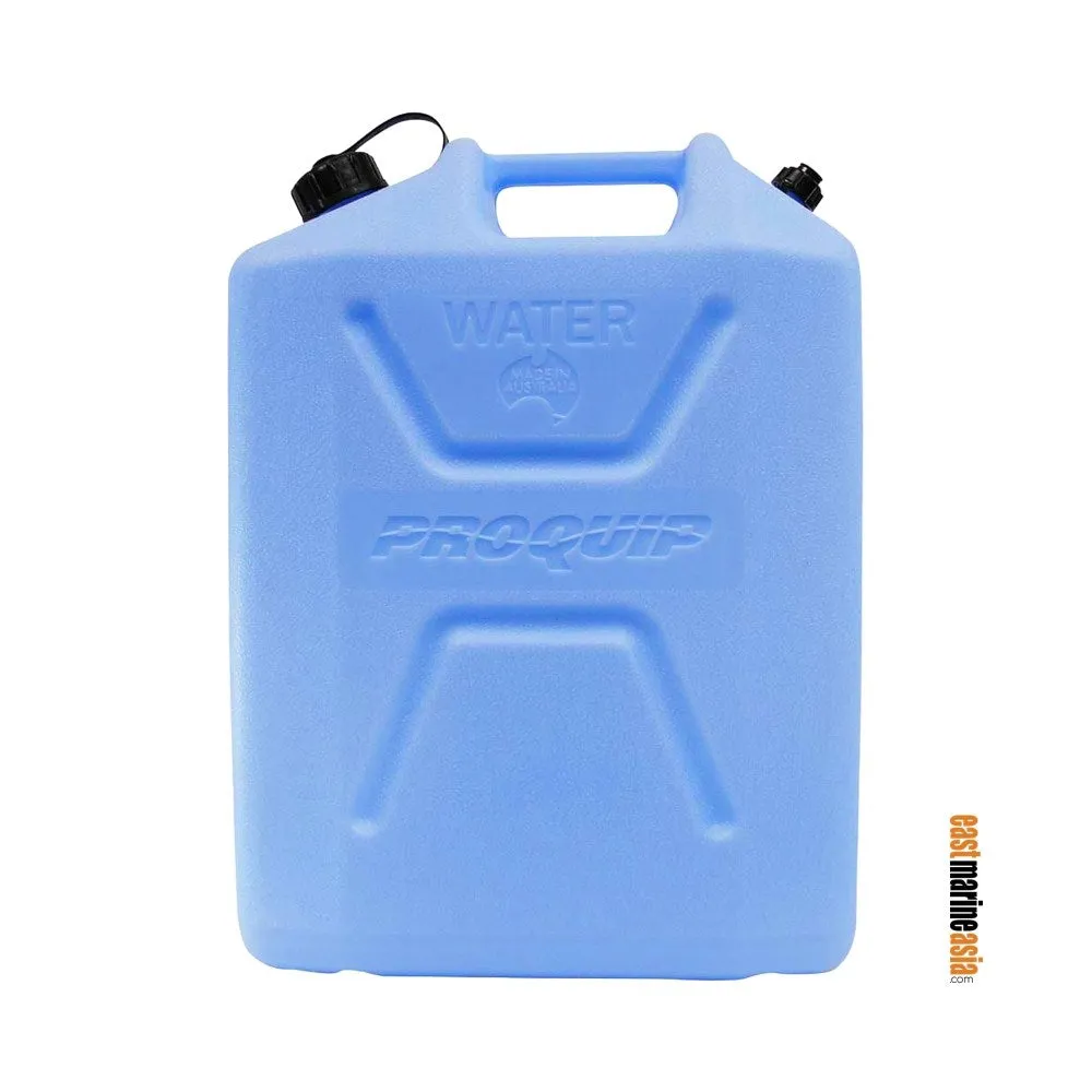 Pro Quip Blue Food Grade Plastic Water Can with Tap