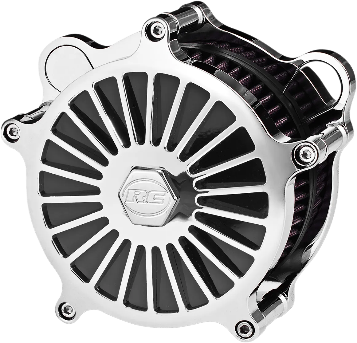 RC Components AC01C-122C Exile Air Cleaner - Chrome