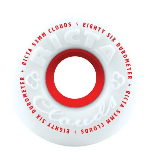 Ricta Wheels Clouds Red 86A 53Mm