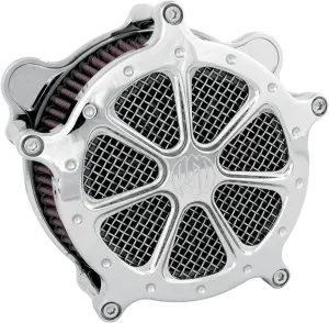 RSD 0206-2004-CH Venturi Speed 7 Air Cleaner - Chrome