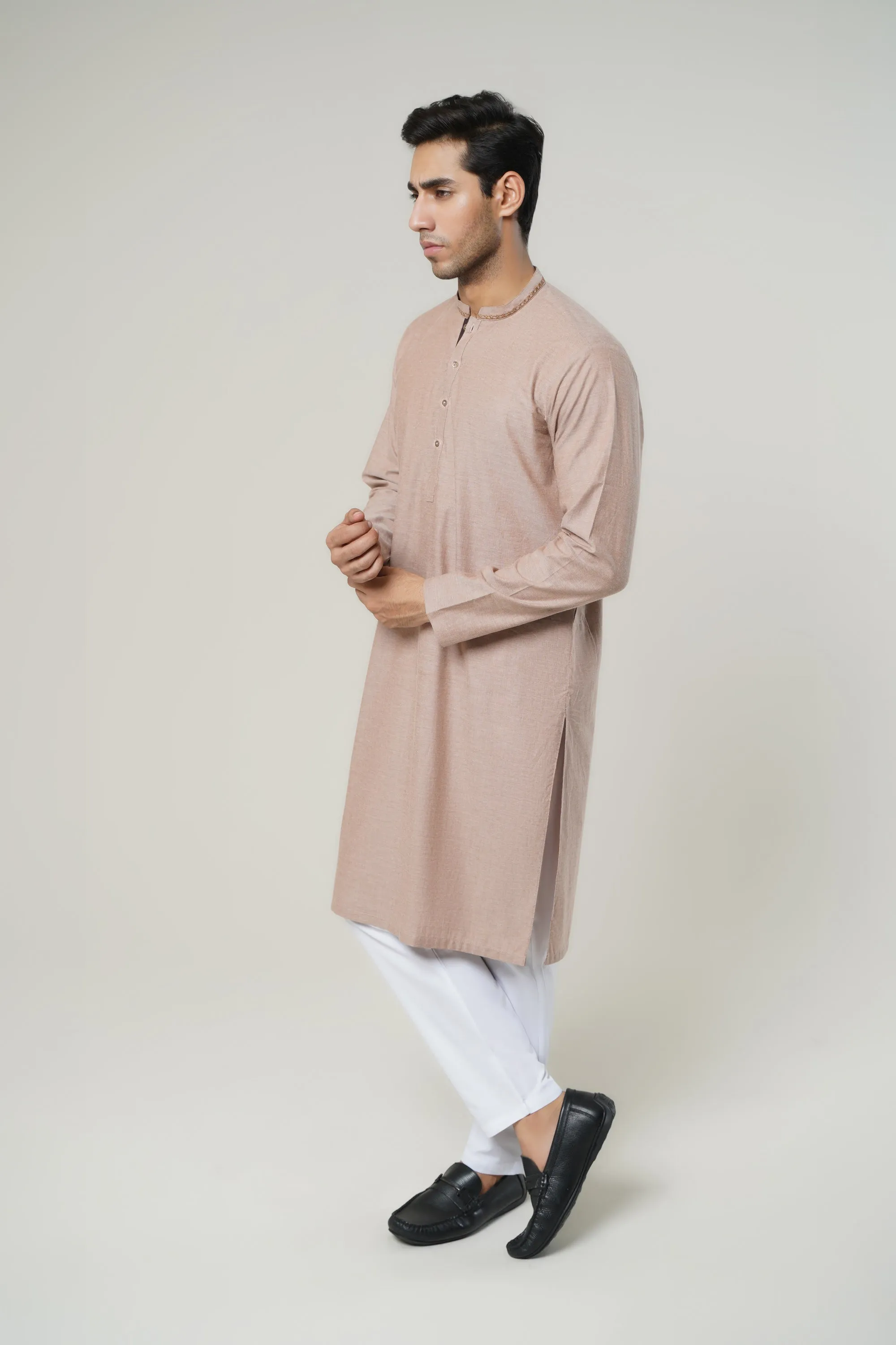Rust Gents Kurta