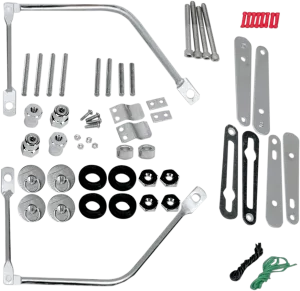 Saddlemen 3501-0343 S4 Saddlebag Complete Quick Disconnect Kit