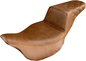 Saddlemen 808-07B-173BR Step Up Rear LS Seat - Brown