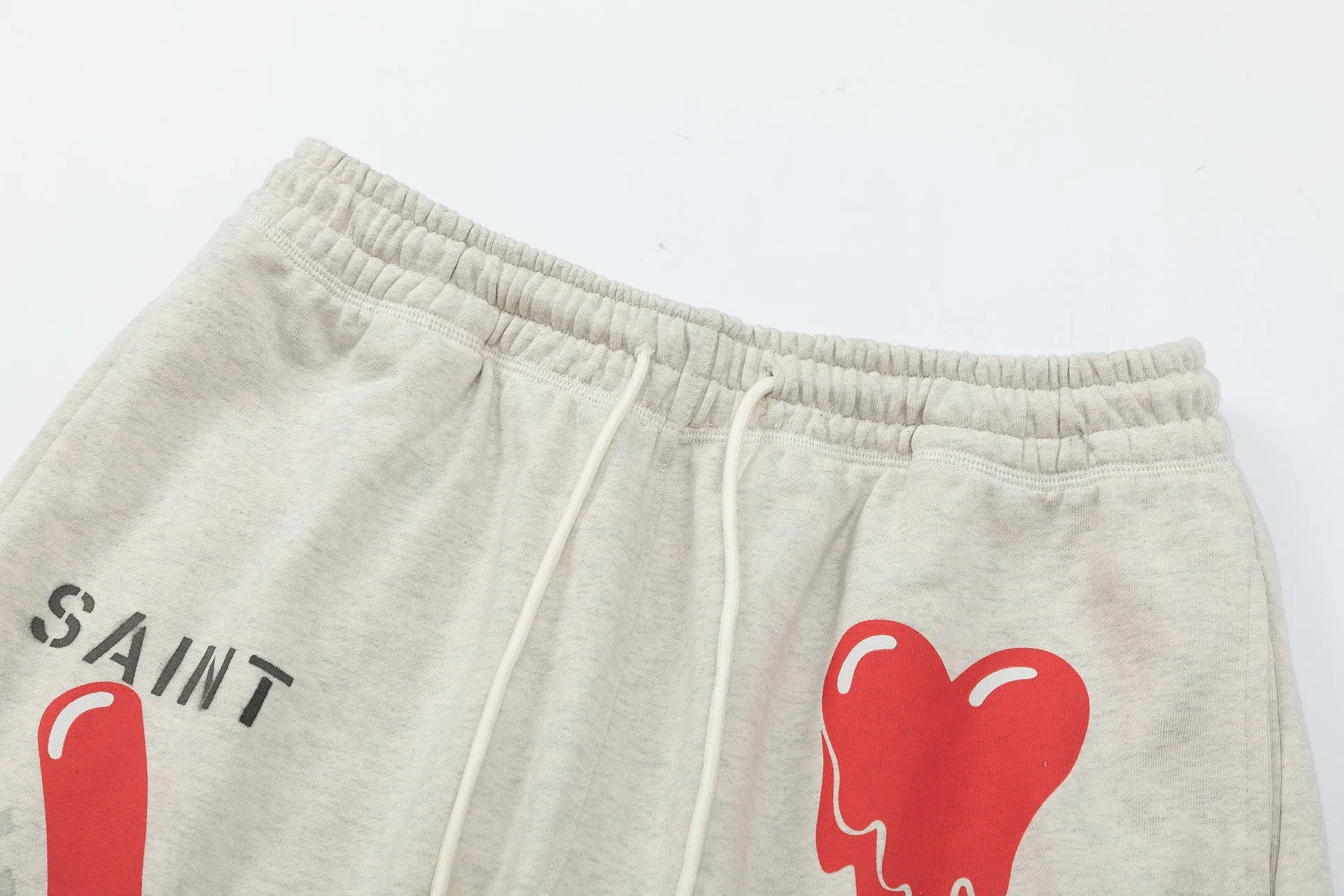 SAINT MICHAEL Love Letter Print Short